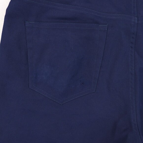 Peter Millar EB66 Golf Pants Mens 36/32 Blue Performance 5 Pocket Chino FLAW - Picture 8 of 13